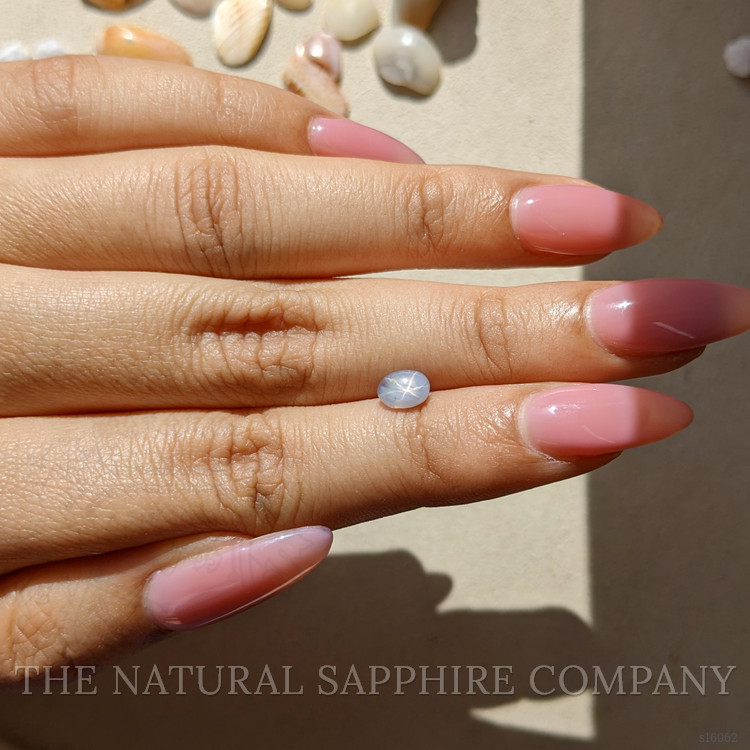 0.95 Ct. Grey Star Sapphire from Ceylon (Sri Lanka)