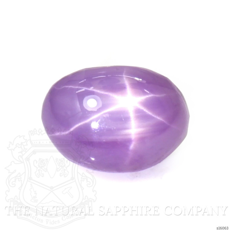0.87 Ct. Purple Star Sapphire from Ceylon (Sri Lanka)