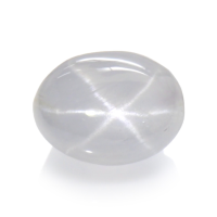 0.90 Ct. White Star Sapphire from Ceylon (Sri Lanka) Video