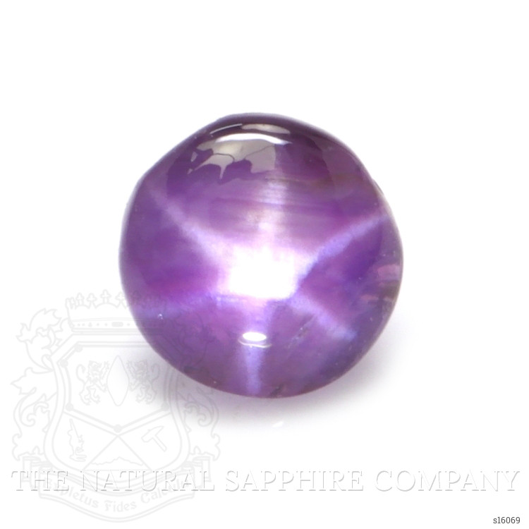 0.65 Ct. Purple Star Sapphire from Ceylon (Sri Lanka)