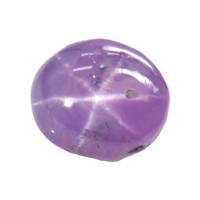 0.63 Ct. Purple Star Sapphire from Ceylon (Sri Lanka) Video