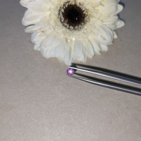 0.60 Ct. Purple Star Sapphire from Ceylon (Sri Lanka) Life Style