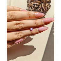 0.60 Ct. Purple Star Sapphire from Ceylon (Sri Lanka) Life Style