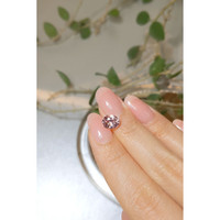 2.05 Ct. Peach Sapphire from Ceylon (Sri Lanka) Life Style