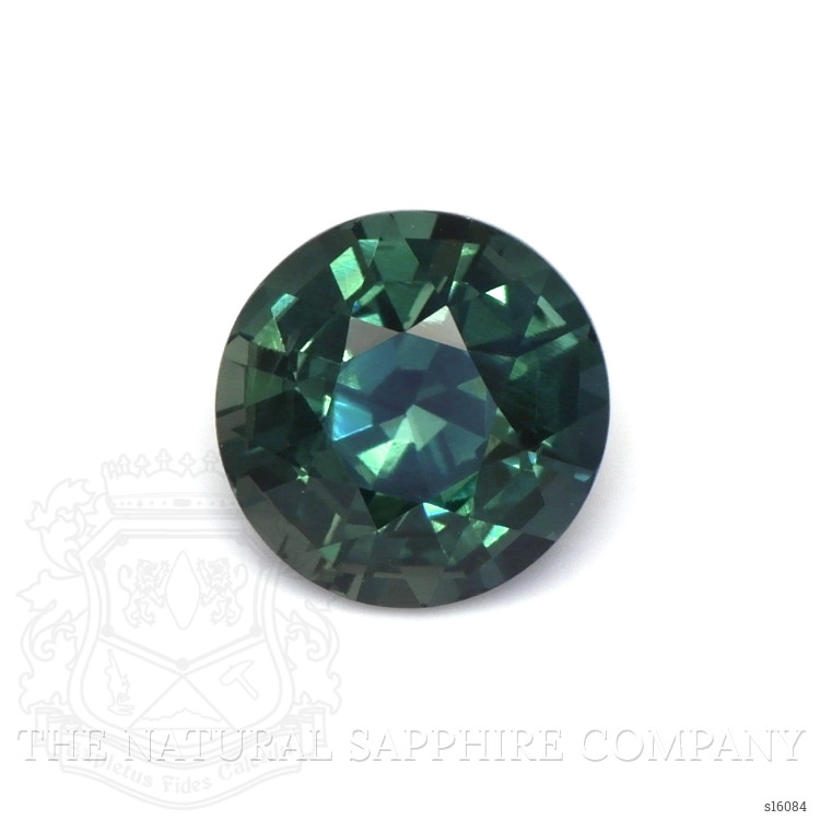 2.11 Ct. Bluish Green Sapphire from Ceylon (Sri Lanka)