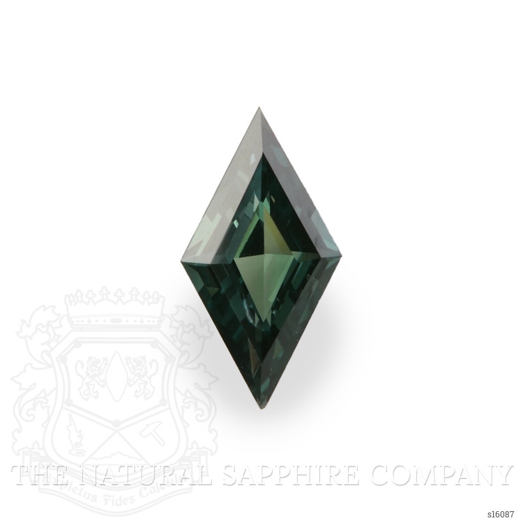 1.67 Ct. Bluish Green Sapphire from Ceylon (Sri Lanka)