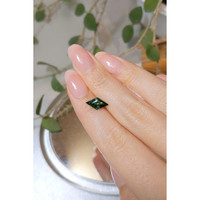 1.67 Ct. Bluish Green Sapphire from Ceylon (Sri Lanka) Life Style