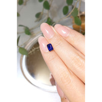 1.55 Ct. Blue Sapphire from Ceylon (Sri Lanka) Life Style