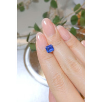 1.40 Ct. Purplish Blue Sapphire from Ceylon (Sri Lanka) Life Style