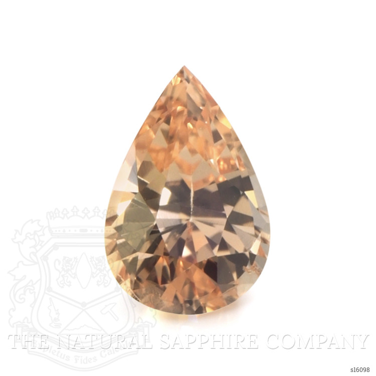 1.46 Ct. Peach Sapphire from Ceylon (Sri Lanka)