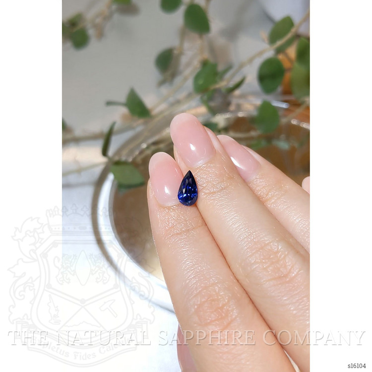 1.53 Ct. Blue Sapphire from Ceylon (Sri Lanka)