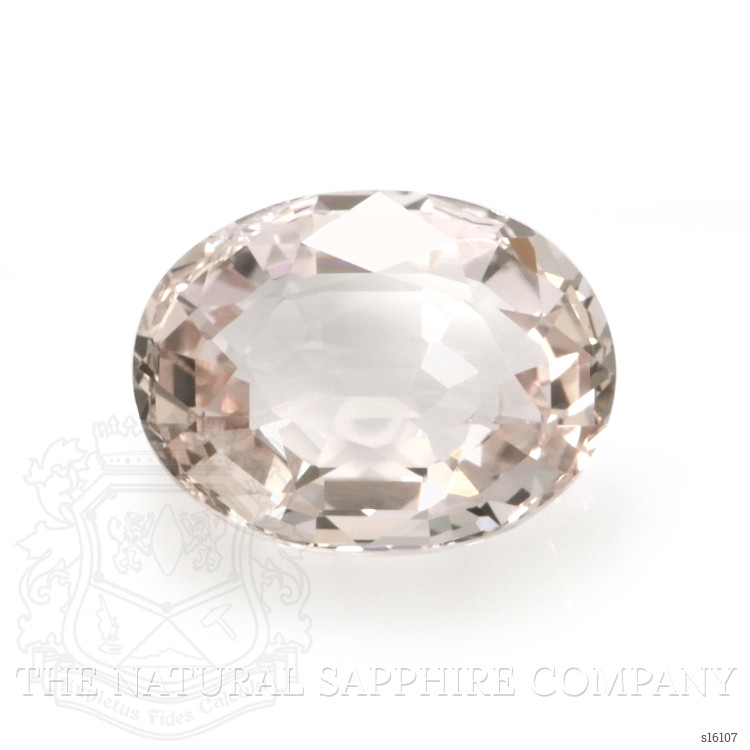 5.44 Ct. Peach Sapphire from Ceylon (Sri Lanka)