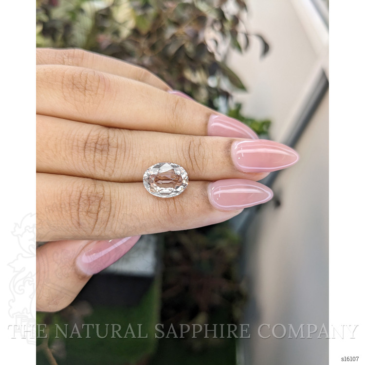 5.44 Ct. Peach Sapphire from Ceylon (Sri Lanka)