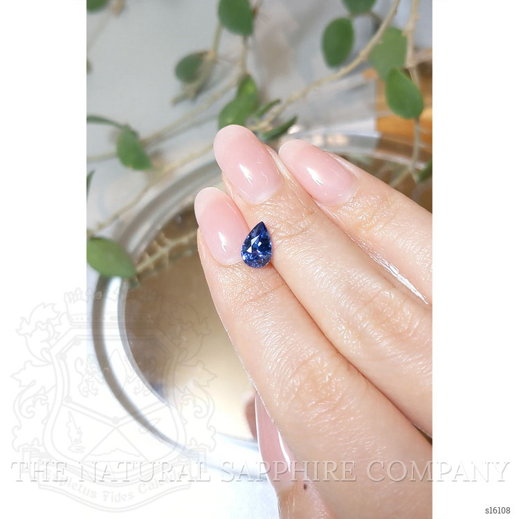 1.79 Ct. Blue Sapphire from Ceylon (Sri Lanka)