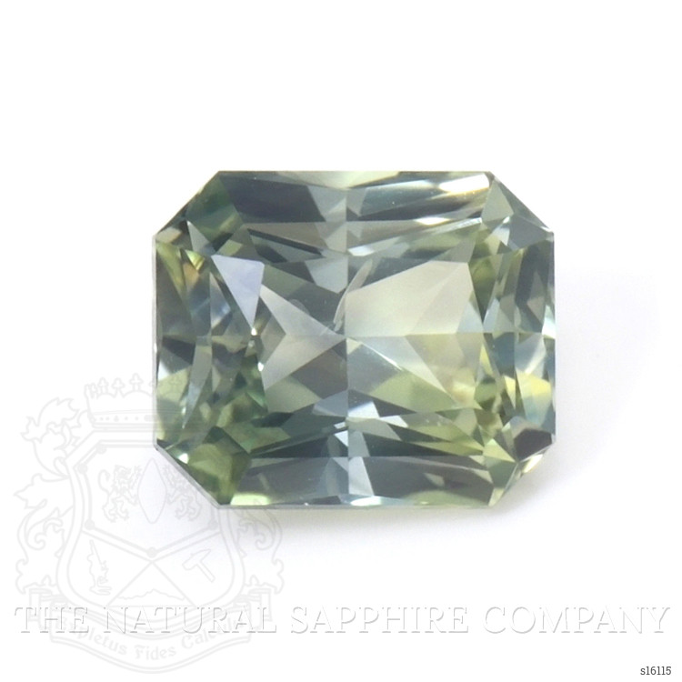 1.05 Ct. Yellowish Green Sapphire from Ceylon (Sri Lanka)
