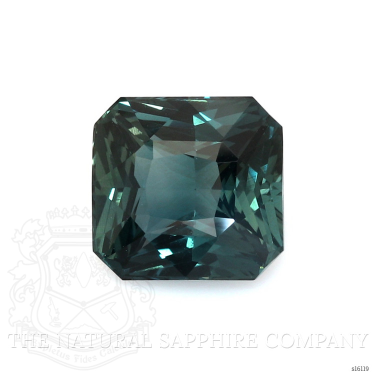 3.64 Ct. Greenish Blue Sapphire from Ceylon (Sri Lanka)