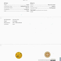 5.12 Ct. Sapphire from Ceylon (Sri Lanka) Scan Report