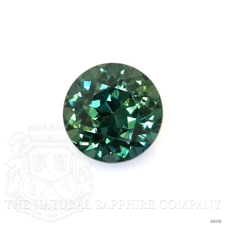 1.22 Ct. Bluish Green Sapphire from Ceylon (Sri Lanka)