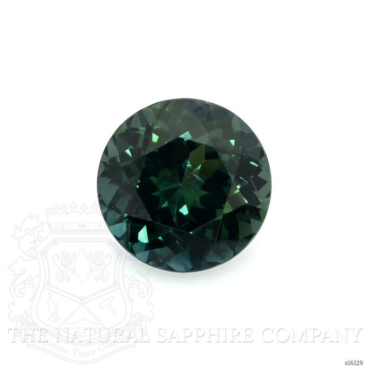 1.29 Ct. Bluish Green Sapphire from Ceylon (Sri Lanka)