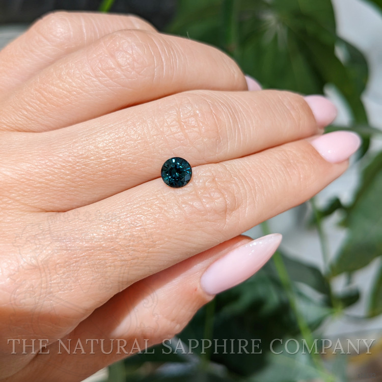 1.11 Ct. Greenish Blue Sapphire from Ceylon (Sri Lanka)