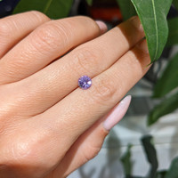0.99 Ct. Purple Sapphire from Ceylon (Sri Lanka) Life Style