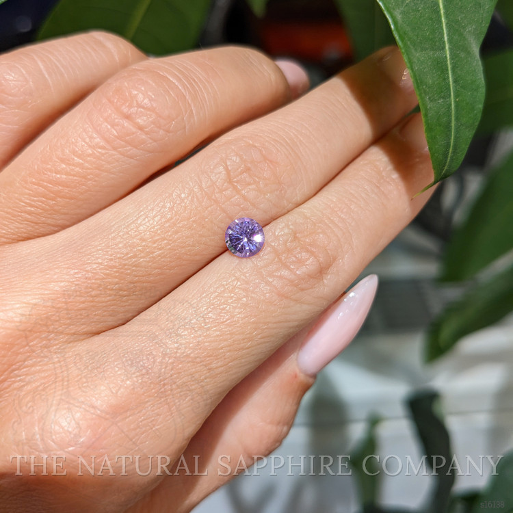 0.99 Ct. Purple Sapphire from Ceylon (Sri Lanka)
