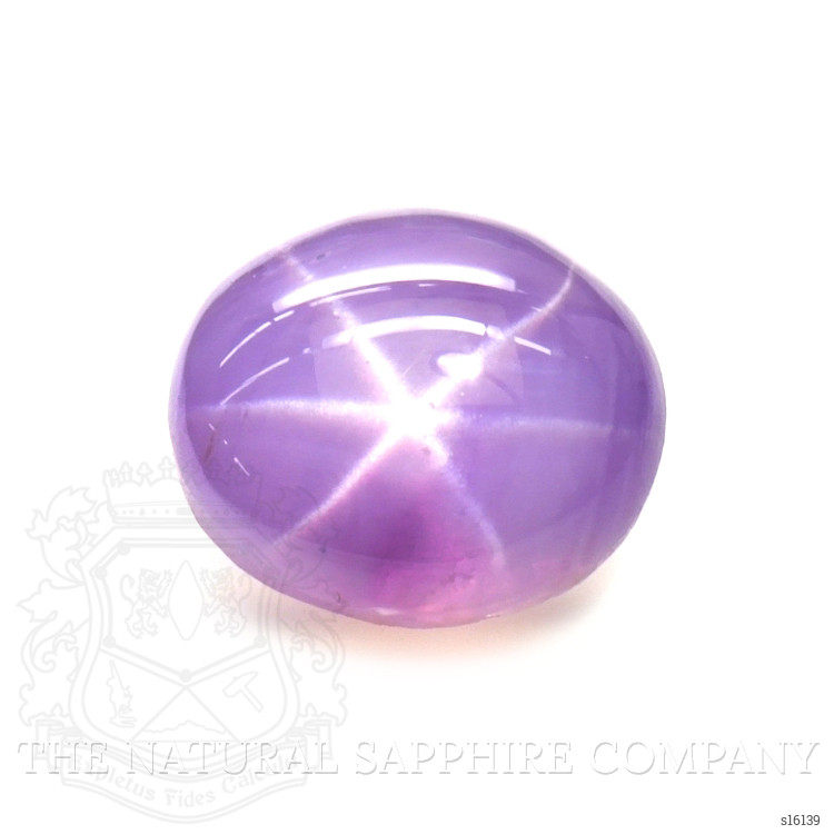 0.85 Ct. Purple Star Sapphire from Ceylon (Sri Lanka)