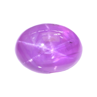 1.87 Ct. Pinkish Purple Star Sapphire from Ceylon (Sri Lanka) Video