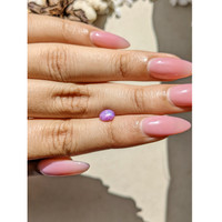 0.97 Ct. Pinkish Purple Star Sapphire from Ceylon (Sri Lanka) Life Style