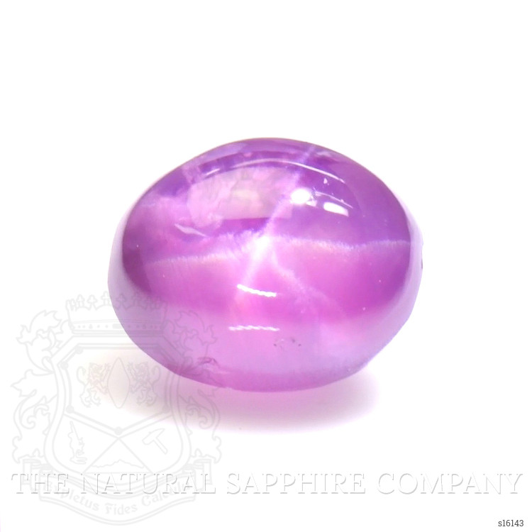0.70 Ct. Purplish Pink Star Sapphire from Ceylon (Sri Lanka)