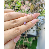 1.11 Ct. Purple Star Sapphire from Ceylon (Sri Lanka) Life Style