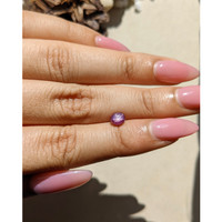 1.11 Ct. Purple Star Sapphire from Ceylon (Sri Lanka) Life Style