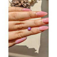 1.05 Ct. Purple Star Sapphire from Ceylon (Sri Lanka) Life Style