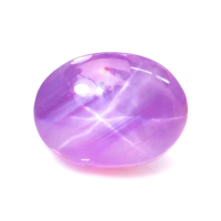 0.91 Ct. Purplish Pink Star Sapphire from Ceylon (Sri Lanka) Video