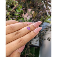 0.77 Ct. Purple Star Sapphire from Ceylon (Sri Lanka) Life Style