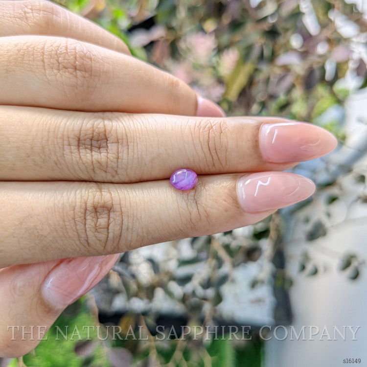 1.25 Ct. Pinkish Purple Star Sapphire from Ceylon (Sri Lanka)