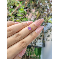 1.08 Ct. Pinkish Purple Star Sapphire from Ceylon (Sri Lanka) Life Style