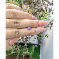0.64 Ct. Pinkish Purple Star Sapphire from Ceylon (Sri Lanka) Life Style