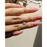 0.84 Ct. Purple Star Sapphire from Ceylon (Sri Lanka) Life Style