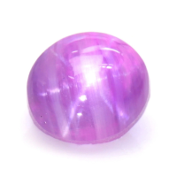 0.77 Ct. Purplish Pink Star Sapphire from Ceylon (Sri Lanka) Video
