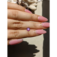1.16 Ct. Purple Star Sapphire from Ceylon (Sri Lanka) Life Style