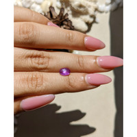 1.26 Ct. Purple Star Sapphire from Ceylon (Sri Lanka) Life Style