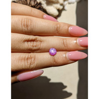 1.19 Ct. Purple Star Sapphire from Ceylon (Sri Lanka) Life Style