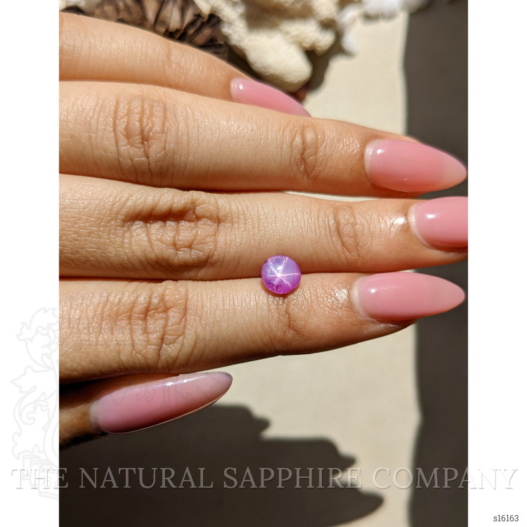 1.19 Ct. Purple Star Sapphire from Ceylon (Sri Lanka)
