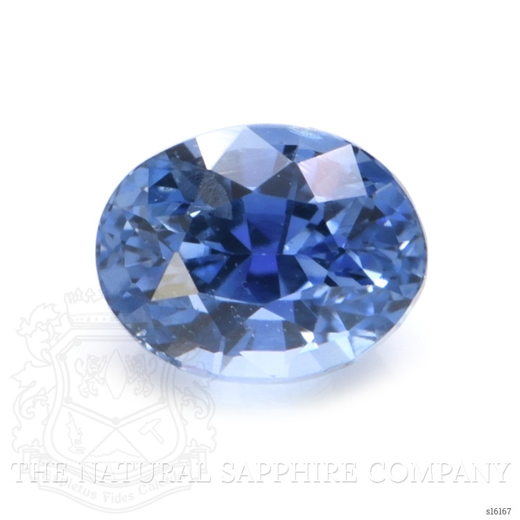 0.82 Ct. Blue Sapphire from Ceylon (Sri Lanka)