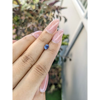 0.82 Ct. Blue Sapphire from Ceylon (Sri Lanka) Life Style