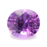 0.63 Ct. Pinkish Purple Sapphire from Ceylon (Sri Lanka) Video