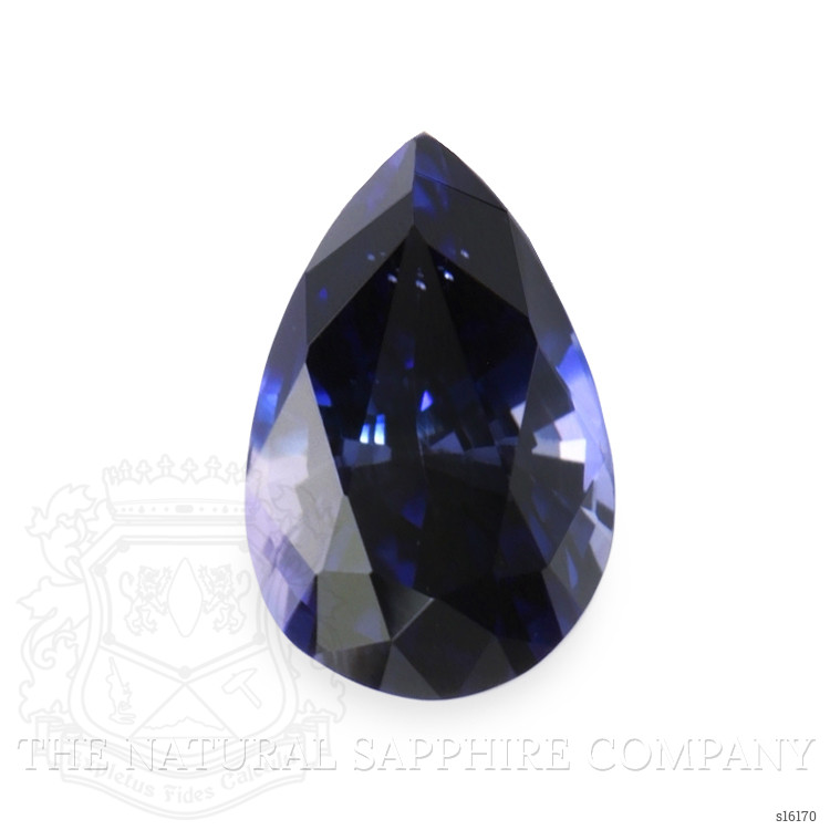 0.85 Ct. Purplish Blue Sapphire from Ceylon (Sri Lanka)
