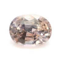 0.67 Ct. Peach Sapphire from Ceylon (Sri Lanka) Video