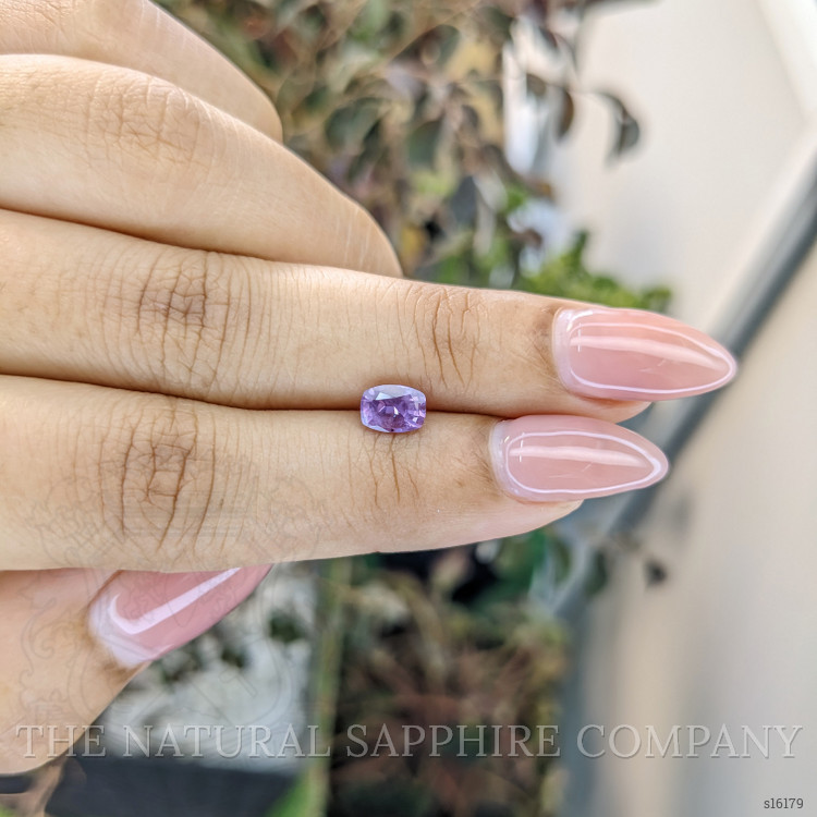 0.93 Ct. Pinkish Purple Sapphire from Ceylon (Sri Lanka)